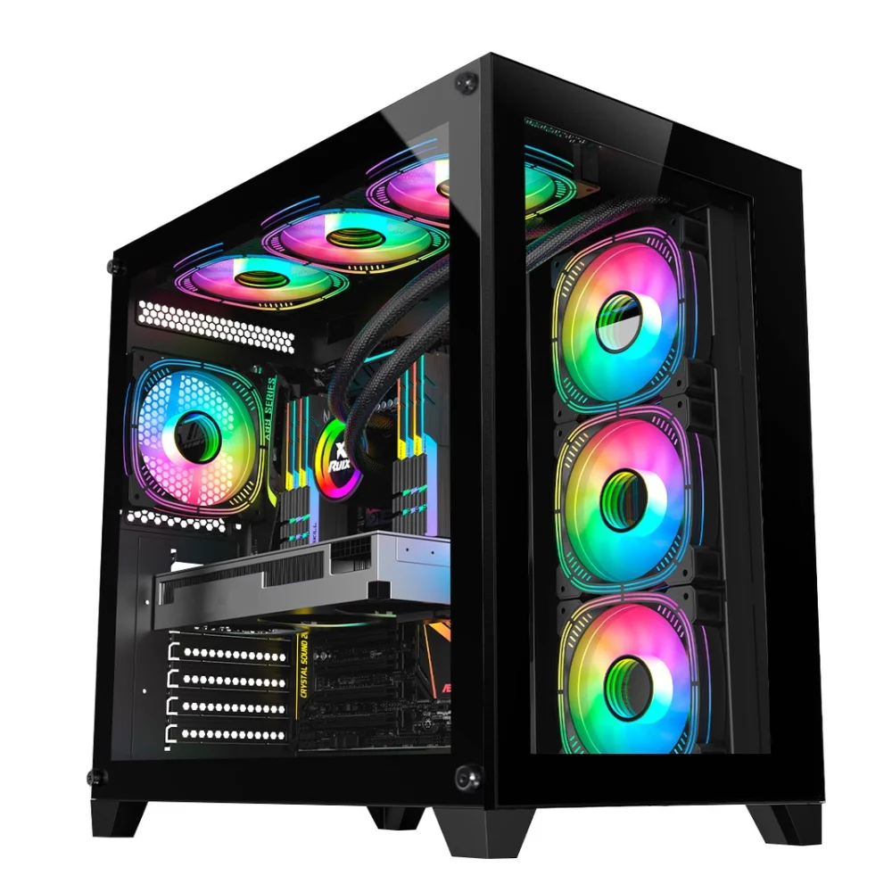 PC Gamer Aquário Amd Ryzen 5 5600, B550m, RTX 5060 Ti 16GB, 64gb Ram, SSD Nvme 2TB, W11 - Balão.info