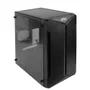Gabinete Para Computador, Fonte Integrada 230w, 2 Entradas Usb, Lateral Transparente, Home Office, Envio Rápido