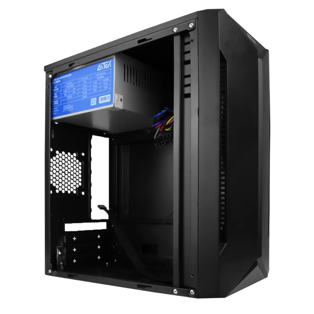 Gabinete Para Computador, Fonte Integrada 230w, 2 Entradas Usb, Lateral Transparente, Home Office, Envio Rápido Gabinete Para Computador, Fonte Integrada 230w, 2 Entradas Usb, Lateral Transparente, Home Office, Envio Rápido