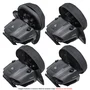 Kit Capas Protetoras Qualicapas Compatíveis C/ Volante, Base E Pedal G29 G920 G923 + Capa P/ Câmbio Shifter Logitech