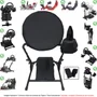Kit Capas Protetoras Qualicapas Compatíveis C/ Volante, Base E Pedal G29 G920 G923 + Capa P/ Câmbio Shifter Logitech