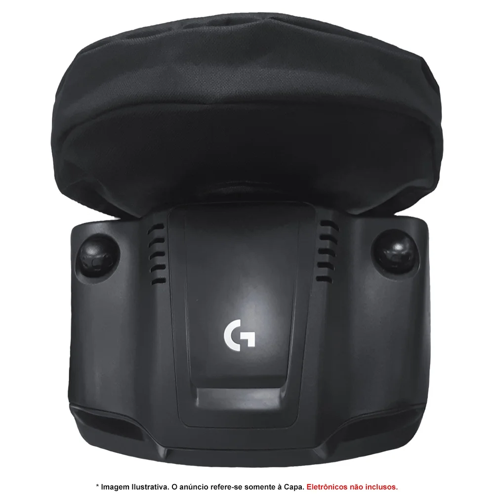 Kit Capas Protetoras Qualicapas Compatíveis C/ Volante, Base E Pedal G29 G920 G923 + Capa P/ Câmbio Shifter Logitech