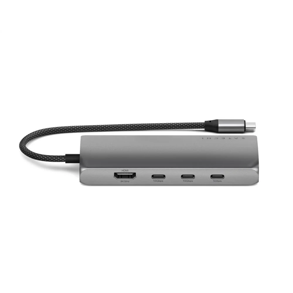 分配器・切替器 SATECHI V3 USB-C MULTIPORT 8K Produtos com até 15 OFF no PIX KaBuM