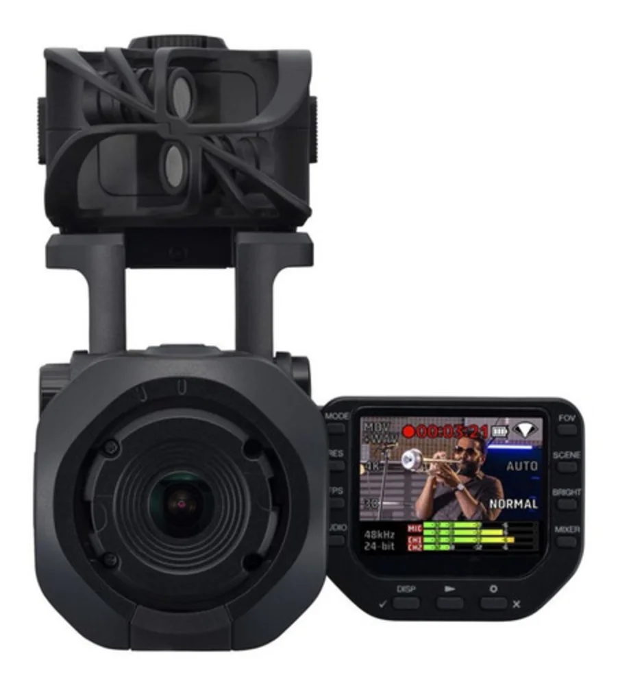 Gravador Zoom Q8n-4k Digital De Áudio E Vídeo