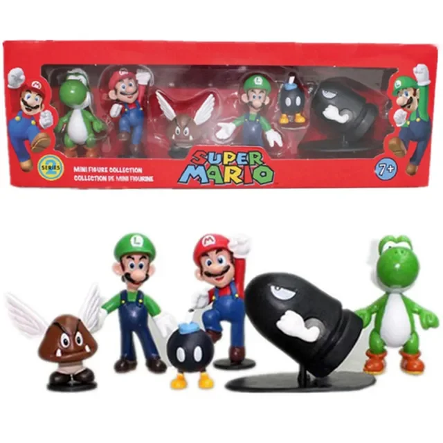 Super Mario Bros Action Figure 1 Geração Super Mario Bros Action Figure 1 Geração