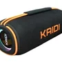 Caixa De Som Bluetooth RGB Estéreo Portátil Kaidi 60w Preto