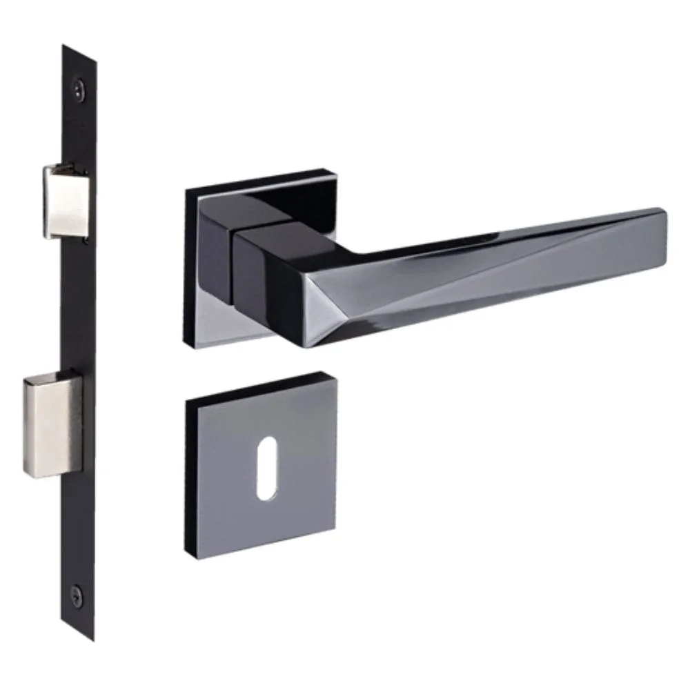 Fechadura Ascot Interna 55mm Grafite Polido Rq2 001-55pi Gp Pado