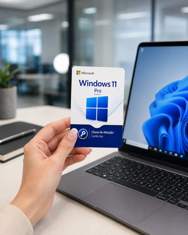Licença Microsoft Windows 11 Pro 64 Bits Chave