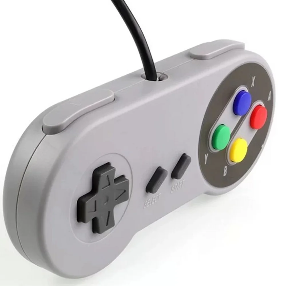 Controle Usb Para PC Super Snes Joystick WINDOWS Lançamento Super Resistente Controle Usb Para PC Super Snes Joystick WINDOWS Lançamento Super Resistente