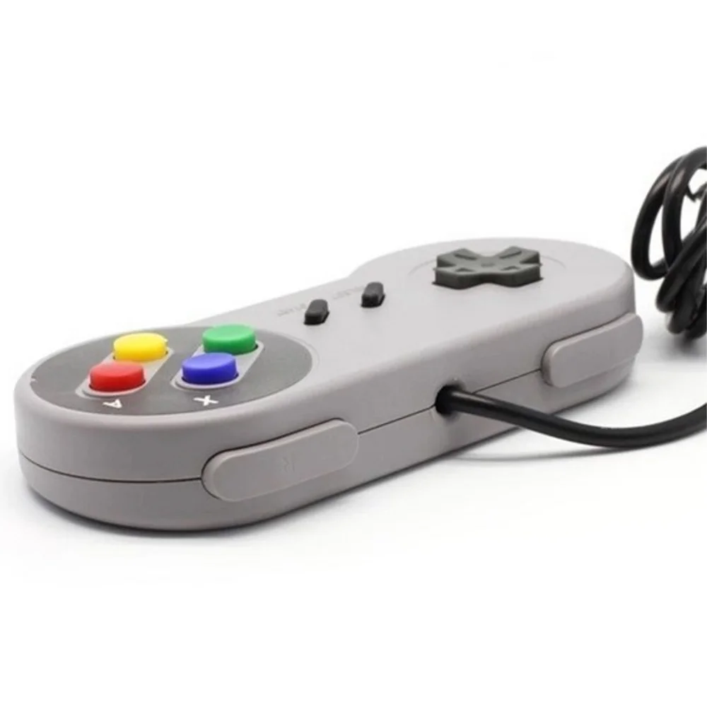 Controle Usb Para PC Super Snes Joystick WINDOWS Lançamento Super Resistente Controle Usb Para PC Super Snes Joystick WINDOWS Lançamento Super Resistente