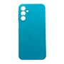 Capa Capinha Compatível Com Samsung Galaxy A16 A165 Tela 6.7 Silicone Aveludada Premium Cor:azul Claro
