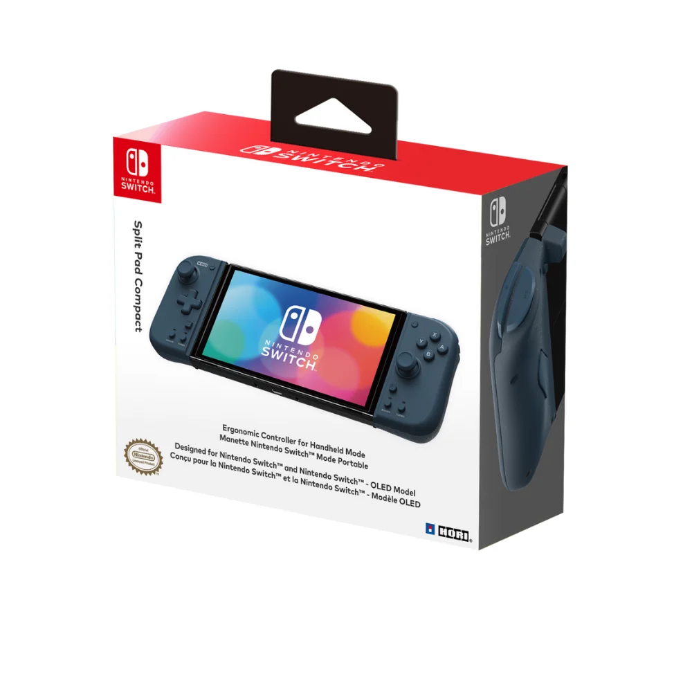 Controle Portátil Hori Split Pad Compact (azul Meia-noite) - Licenciado Oficialmente Nintendo Controle Portátil Hori Split Pad Compact (azul Meia-noite) - Licenciado Oficialmente Nintendo