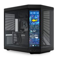 Gabinete Hyte Y70 Touch Infinite Pitch Preto Mid Tower With 3 Tgw And Touch 14.9'' 60hz Display Cs-hyte-y70tti-bb