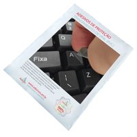 Adesivos Proteção Teclado Transparentes 14x14 Mm Para PC  Notebook