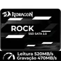 SSD Gamer Redragon Rock 120GB Sata 3 Leitura 520mb/s Gravação 470mb/s Gd-310