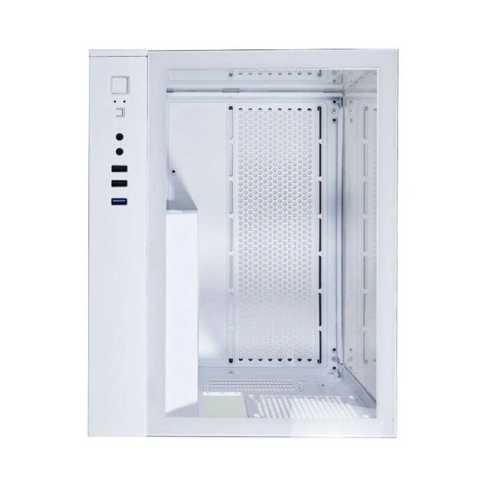 Gabinete Gamer K-mex Aquario Cg-w725 Visao Branco Micro Atx Sem Fan