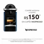 Cafeteira Nespresso Pixie Redesign Azul E Preta Para Café Em Cápsula - 110v