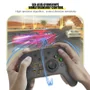 Controle Sem Fio Pro Para Nintendo Switch PC Ios Android Steam Sixaxis Bluetooth - 10 Cores LED