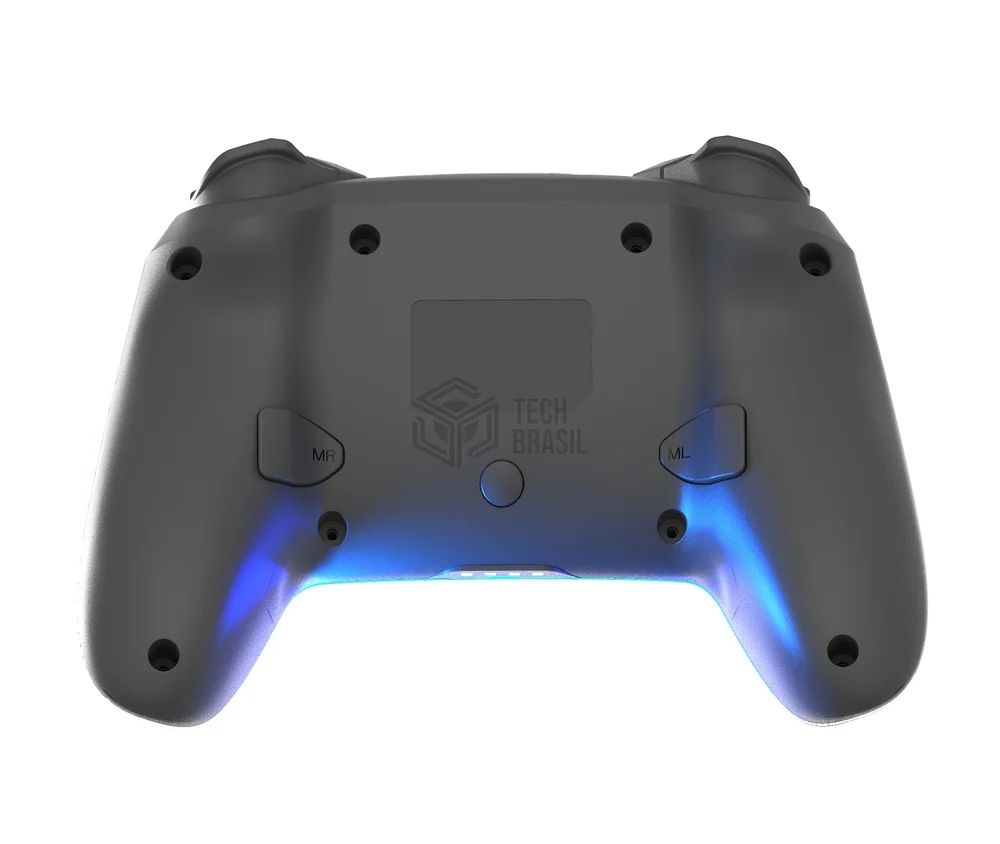 Controle Sem Fio Pro Para Nintendo Switch PC Ios Android Steam Sixaxis Bluetooth - 10 Cores LED