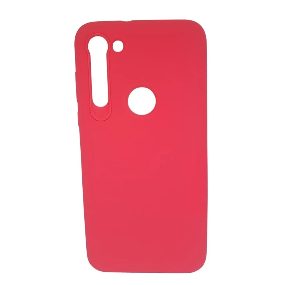 Capa Celular Moto G8 Power Rosa Neon