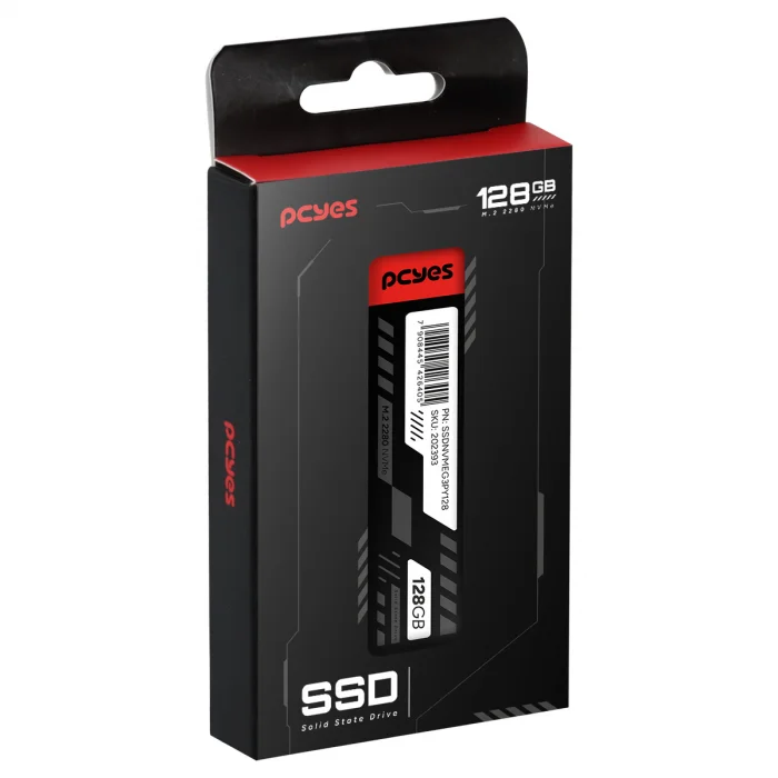 SSD PCyes M.2 2280 Nvme PCie 3.0x4 128GB - Leitura 1175mb Gravacao 700mb/s - SSDNVMEg3py128 SSD PCyes M.2 2280 Nvme PCie 3.0x4 128GB - Leitura 1175mb Gravacao 700mb/s - SSDNVMEg3py128