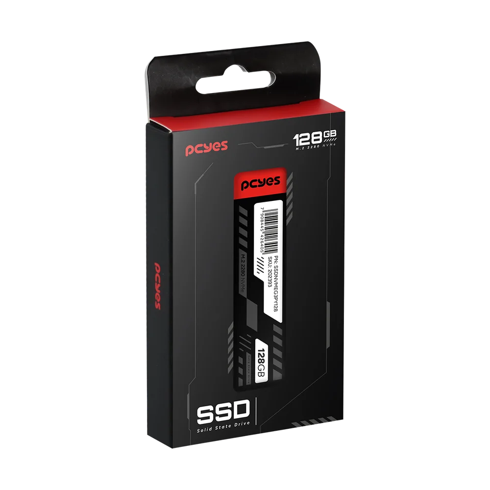 SSD PCyes M.2 2280 Nvme PCie 3.0x4 128GB - Leitura 1175mb Gravacao 700mb/s - SSDNVMEg3py128 SSD PCyes M.2 2280 Nvme PCie 3.0x4 128GB - Leitura 1175mb Gravacao 700mb/s - SSDNVMEg3py128