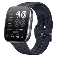 Smartwatch Amazfit Bip 6 Preto, Tela AmoLED 1,97", Monitor Cardíaco, Gps