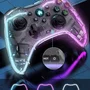 Kit 2 Controle Joystick Gamepad  Compativel Ps4 PC Notebook Smart Tv Android Gamepass Celular Bluetooth Sem Fio.