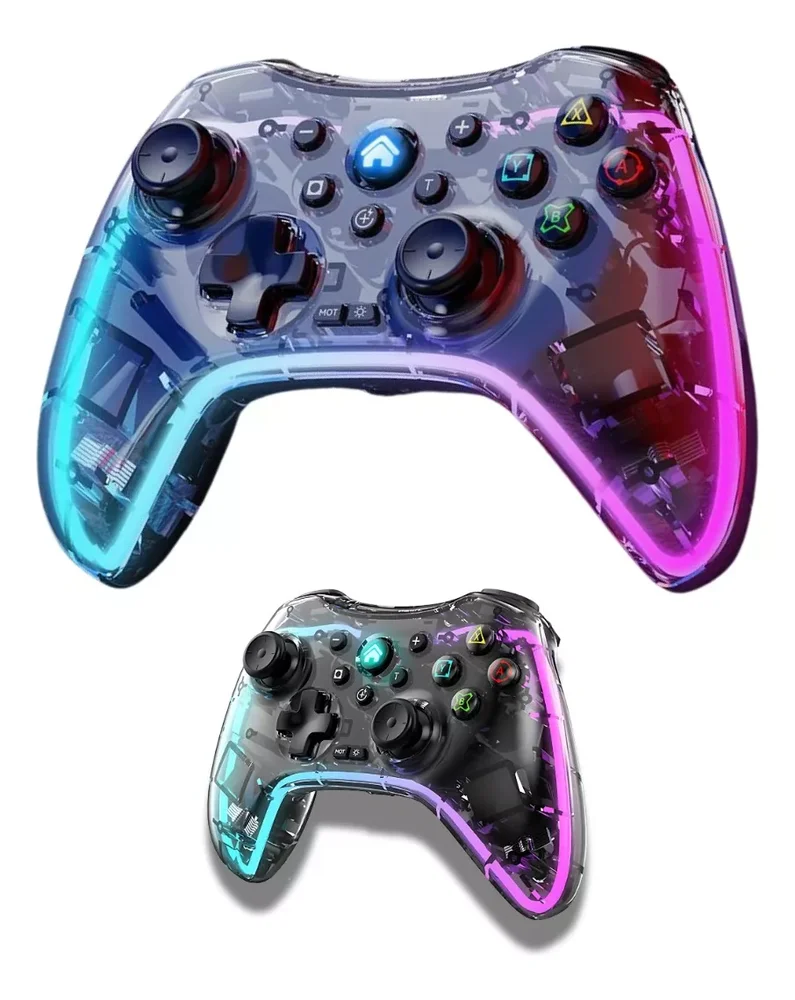 Kit 2 Controle Joystick Gamepad Compativel Ps4 PC Notebook Smart Tv Android Gamepass Celular Bluetooth Sem Fio. Kit 2 Controle Joystick Gamepad Compativel Ps4 PC Notebook Smart Tv Android Gamepass Celular Bluetooth Sem Fio.