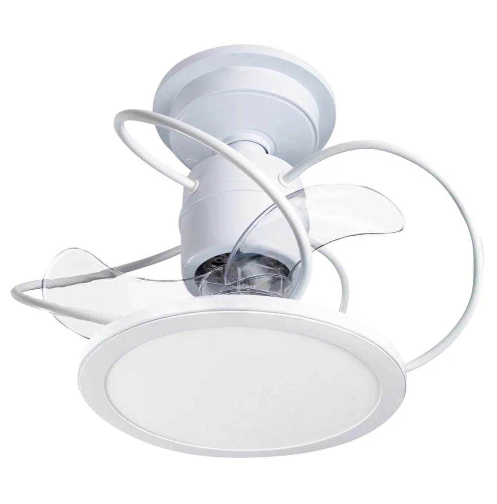 Ventilador De Teto Treviso Branco Confort LED 3000K