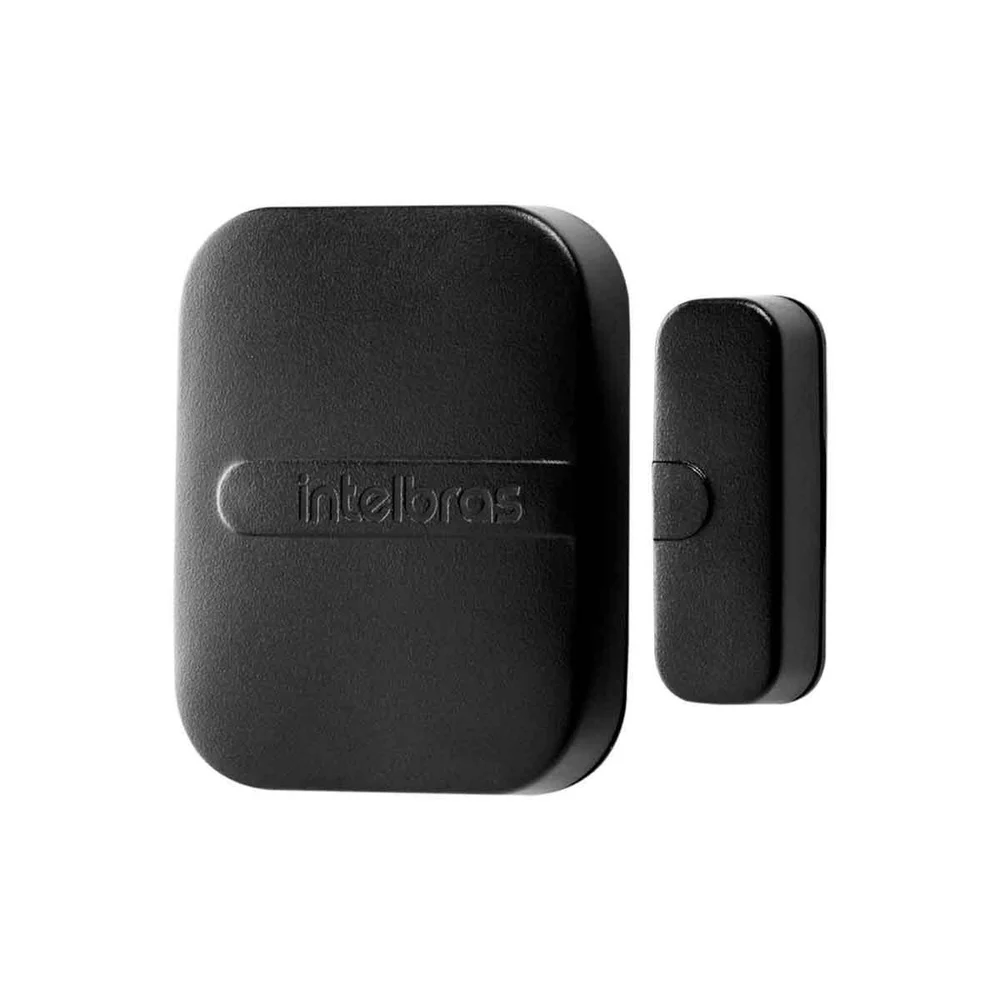 Kit Alarme Anm 24 Net Intelbras 2 Sensores Ivp 2000 Sem Fio, 6 Sensores Xas Smart Black, 2 Controles