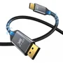 Cabo Usb Tipo C Para Displayport Ultra Hd 8k 1.8mts