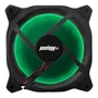 Kit 5 Cooler Fan Bs Reinforced  Verde 15 LEDs Para Gabinete 120mm X 120mm