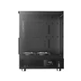 Gabinete Gamer Gamdias Atlas E1 ARGB 3 Fans S/fonte Atx Midtower Display Digital Preto - Atlas E1