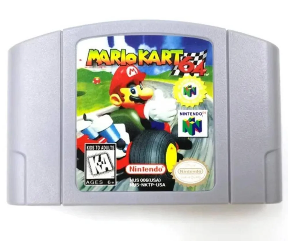 Jogo Mario Kart Compativel Nintendo 64 Jogo Mario Kart Compativel Nintendo 64