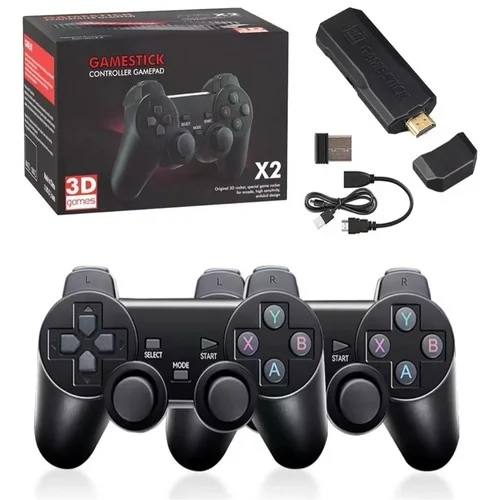 Game Retro 37000 Jogos 4k Com 2 Controles Sem Fio Game Retro 37000 Jogos 4k Com 2 Controles Sem Fio