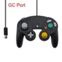 Controle Com Fio Compatível C/ Nintendo Gamecube E Wii Preto