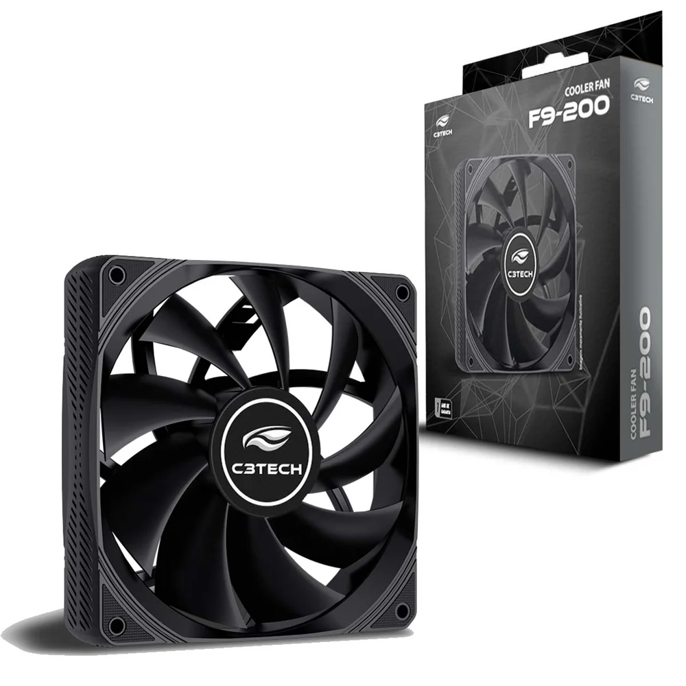 Cooler Fan C3tech F9200bk 120mm KaBuM