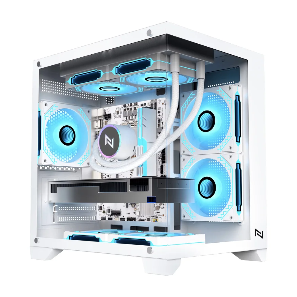 PC Gamer Ryzen 5 5600gt, 16gb 3200mhz, (RTX 5060 8GB), A520m, SSD 480GB, 600w 80 Plus, 3 Fans RGB, Neologic - Nli90136
