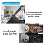 Câmera Segurança Ip Externa Rotativa Wifi Prova Dágua Full Hd 1080p