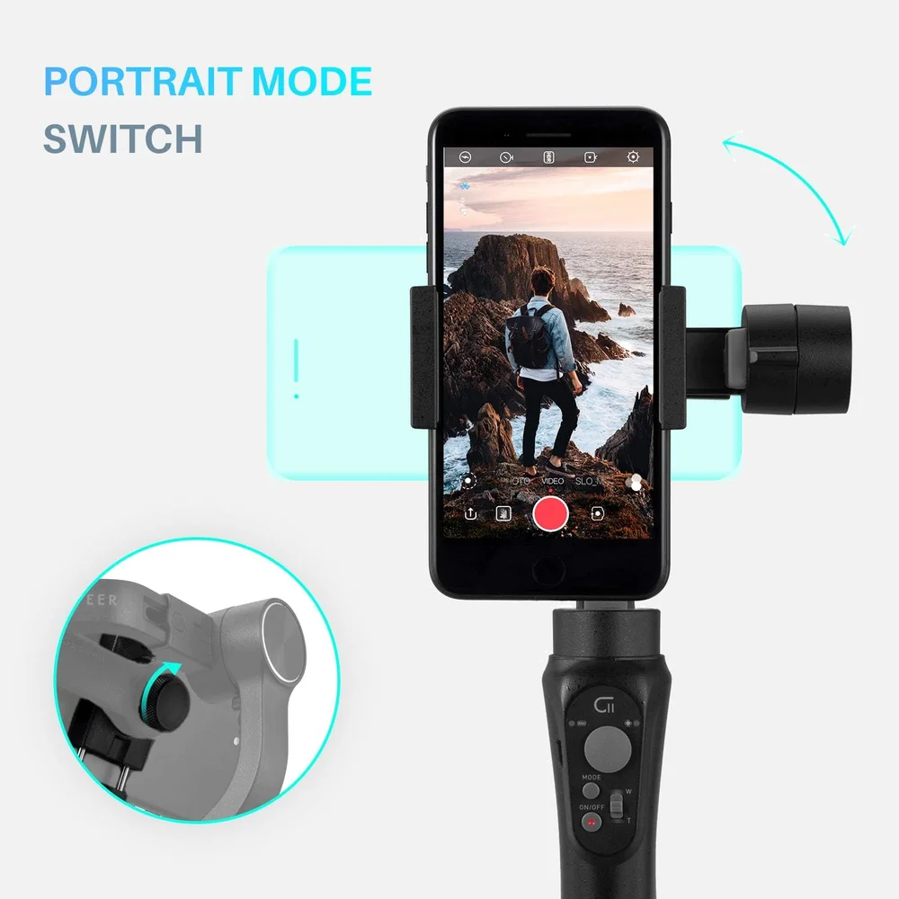 Zhiyun Cinepeer C11 Estabilizador De Celular De 3 Eixos Cardan.