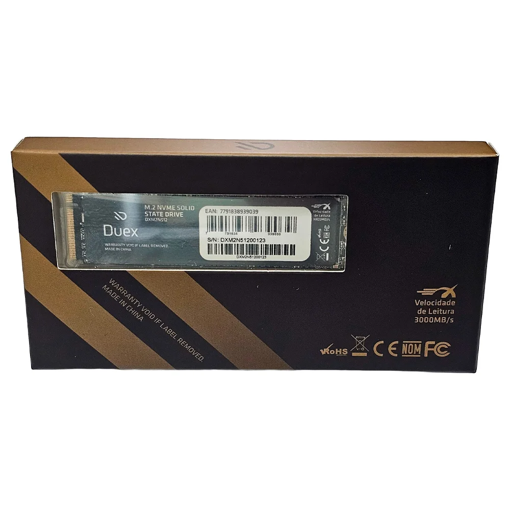 SSD 512gb Duex Squad M.2 2280 Nvme PCie Dxm2n512 SSD 512gb Duex Squad M.2 2280 Nvme PCie Dxm2n512