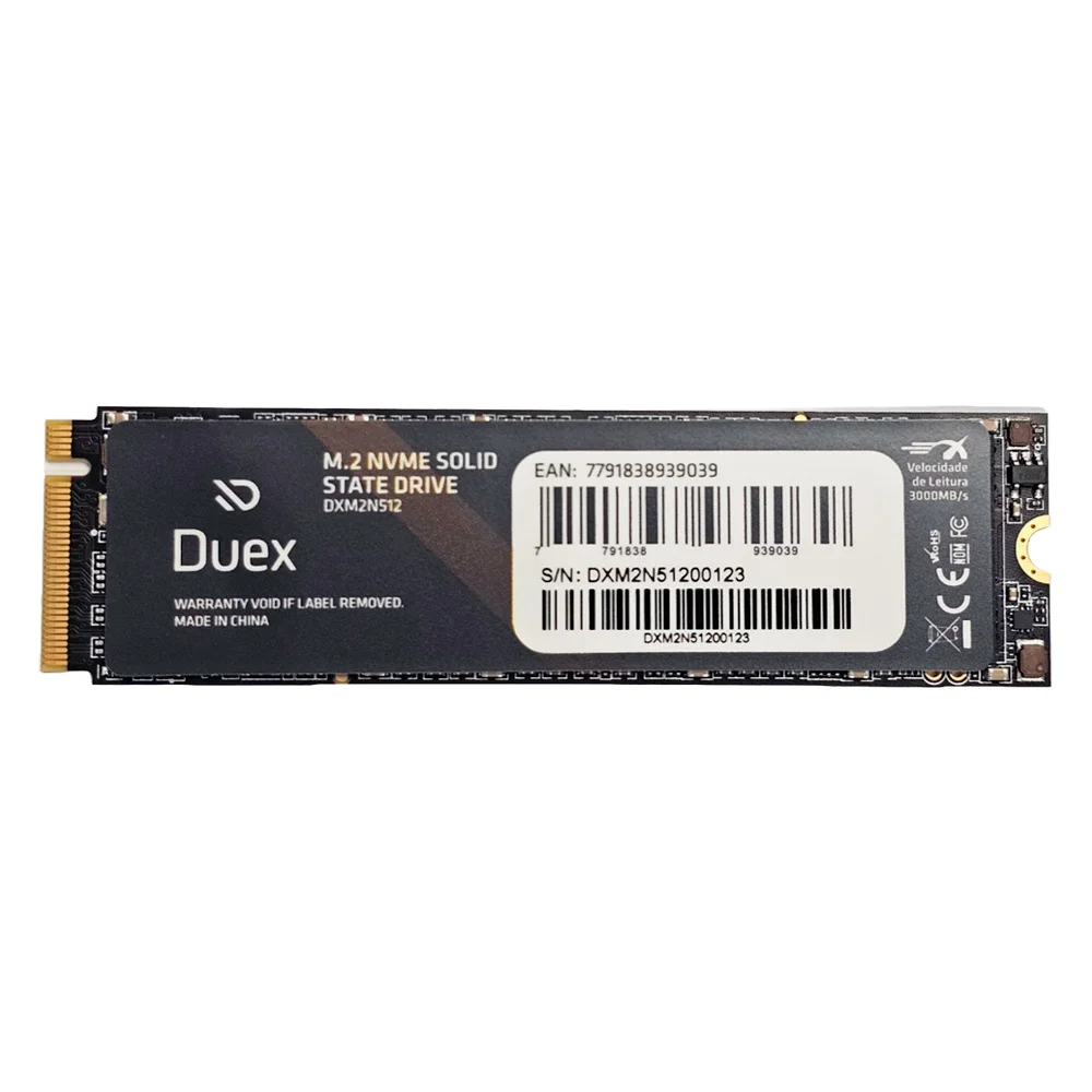 SSD 512gb Duex Squad M.2 2280 Nvme PCie Dxm2n512 SSD 512gb Duex Squad M.2 2280 Nvme PCie Dxm2n512