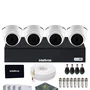 Kit Intelbras 4 Câmeras Vhl 1120d Ir 20m, Dvr 4 Canais 1104-c SSD 512gb.