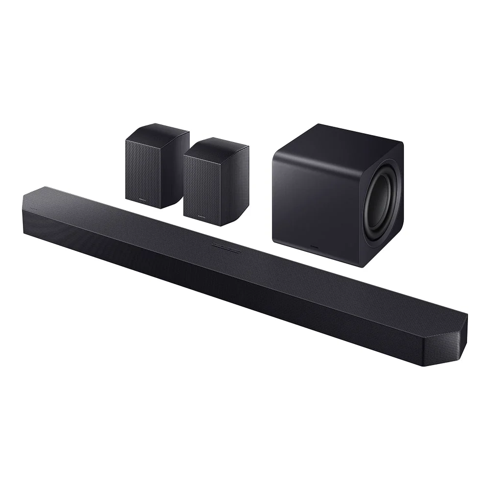 Soundbar Série Q Hw-q990f 11.1.4 Canais Subwoofer E Caixas Traseiras 2025 Titan Black