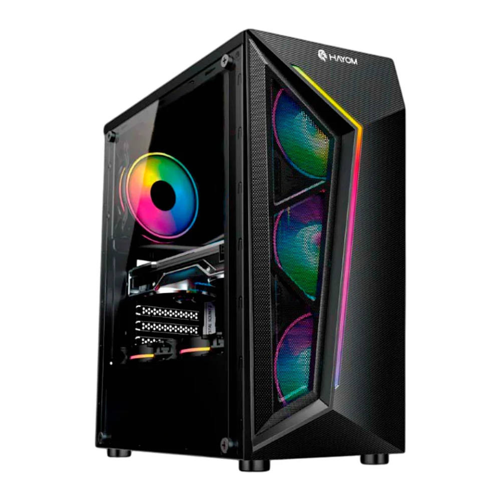 "Computador PC Gamer Intel Core i9 11ª Geração 64gb Ram, Nvme 2TB, RTX 5060, Monitor 24"" 165hz Curvo Com Áudio - Preto" - view 5