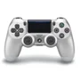 Controle Compatível Com Ps4 Dualshock 4 Joystick Sem Fio Bluetooth - Silver