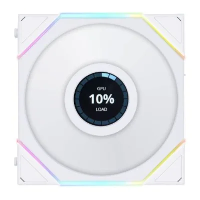 Cooler Fan Gamer Lian Li Uni Fan Tl Lcd Reverse, 120mm, Branco, ARGB - 12rtllcd1w