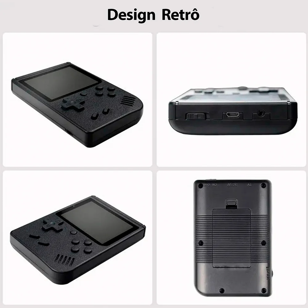 Console De Jogo Portátil Mini Jogador Retrô Com 400 Jogos Fc Clássicos, Console Portátil De Tela De 3,0 " Para Tv E Dois Jogadores Para Crianças Adultos Console De Jogo Portátil Mini Jogador Retrô Com 400 Jogos Fc Clássicos, Console Portátil De Tela De 3,0 " Para Tv E Dois Jogadores Para Crianças Adultos