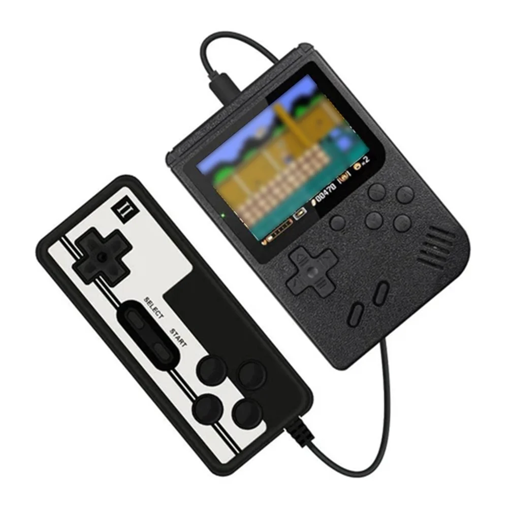 Console De Jogo Portátil Mini Jogador Retrô Com 400 Jogos Fc Clássicos, Console Portátil De Tela De 3,0 " Para Tv E Dois Jogadores Para Crianças Adultos Console De Jogo Portátil Mini Jogador Retrô Com 400 Jogos Fc Clássicos, Console Portátil De Tela De 3,0 " Para Tv E Dois Jogadores Para Crianças Adultos